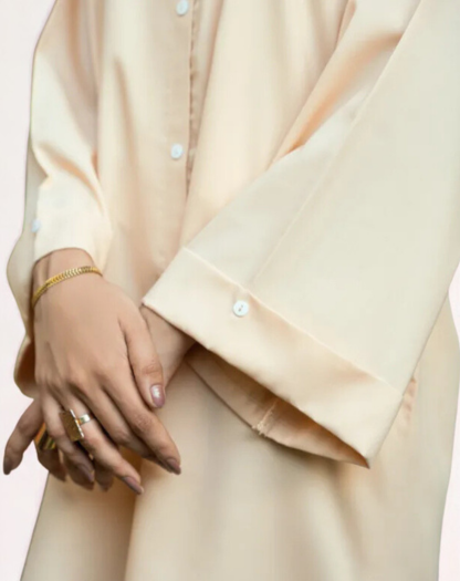 Urban Breeze Relaxed Button-Down Shirt Set